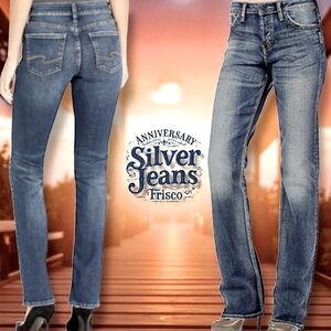 Silver Jeans Co. Y2K Jeans Anniversary Frisco Mid-Rise Bootcut Women’s Size 27